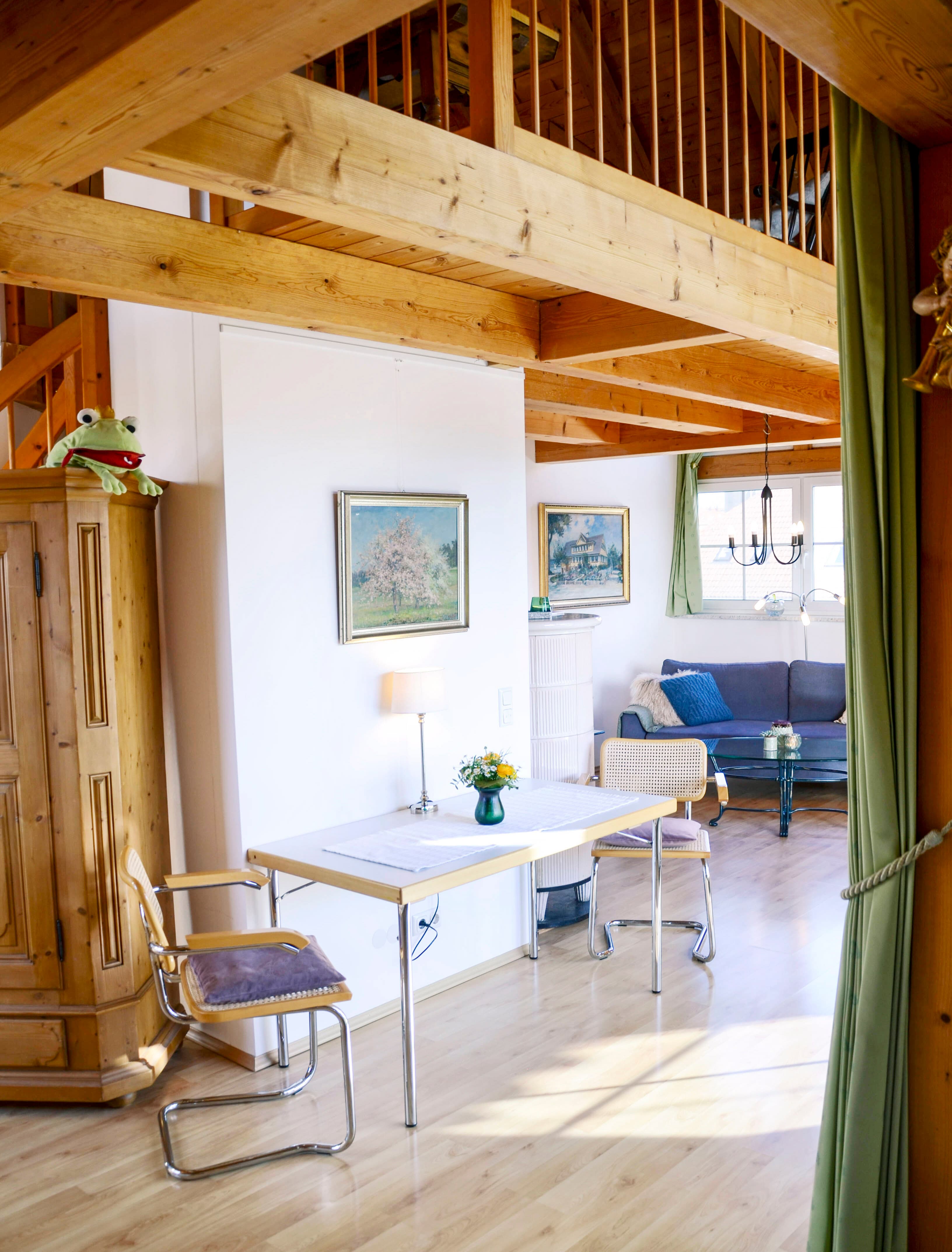 Innenansicht der Ferienwohnung Silberfee
